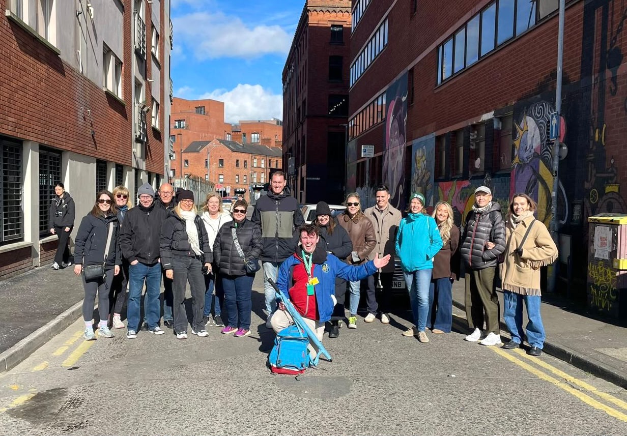 Private political tour of Belfast